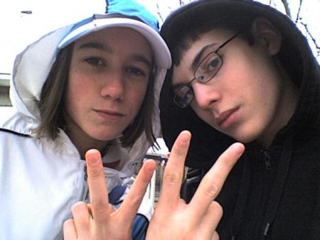 ma best et mon kev