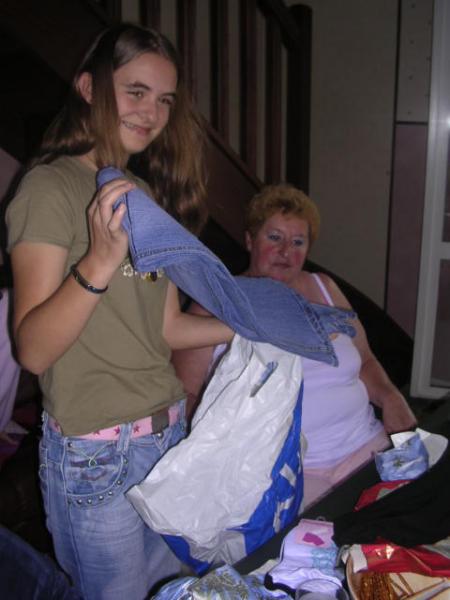 moi et a cote ma mamie